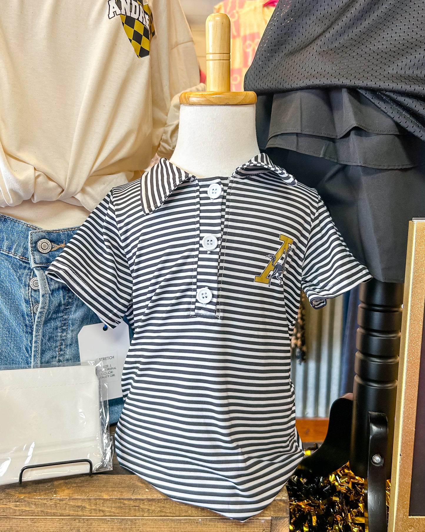 Boys Mustangs Polo