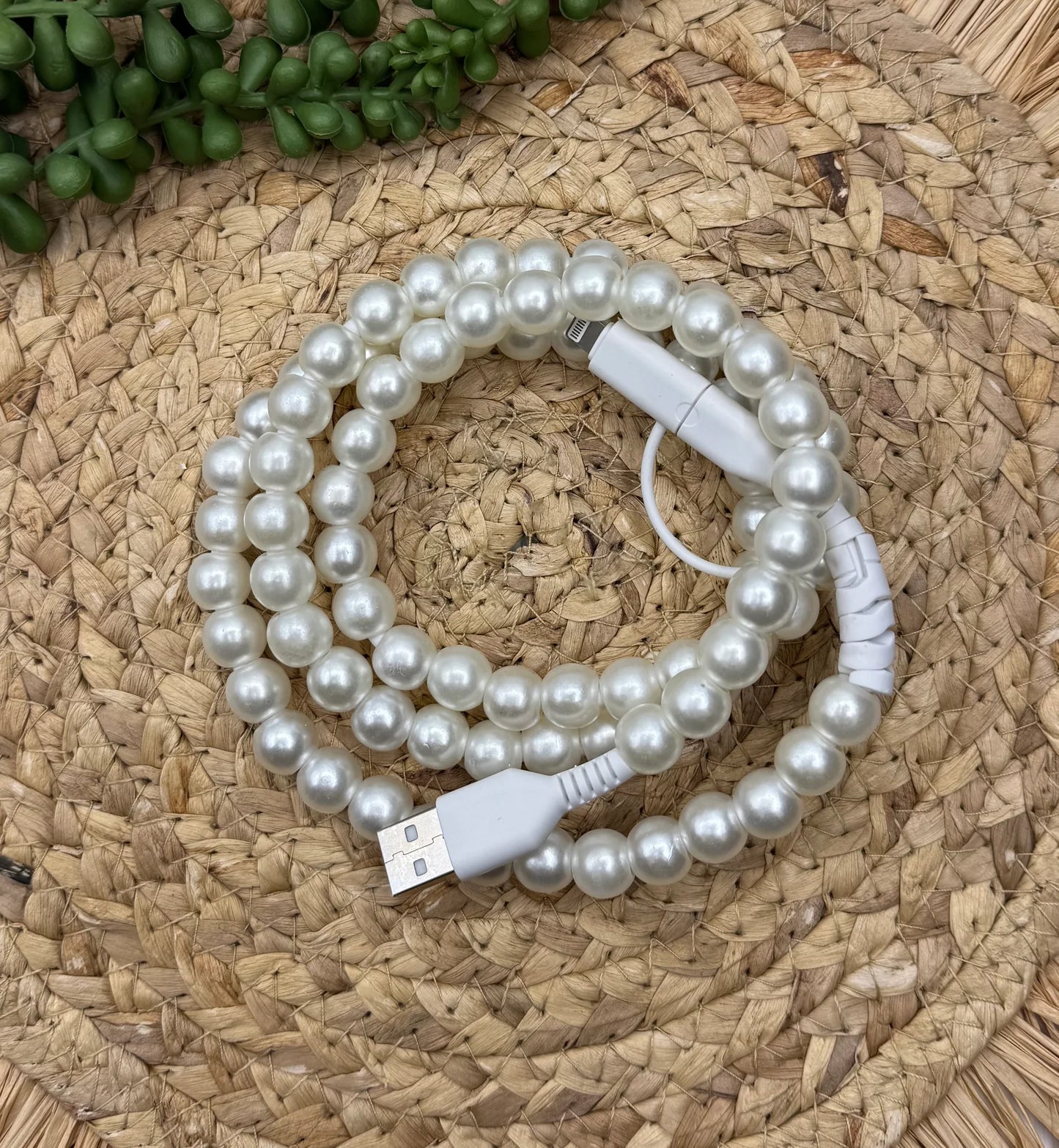 Beaded iPhone Chargers