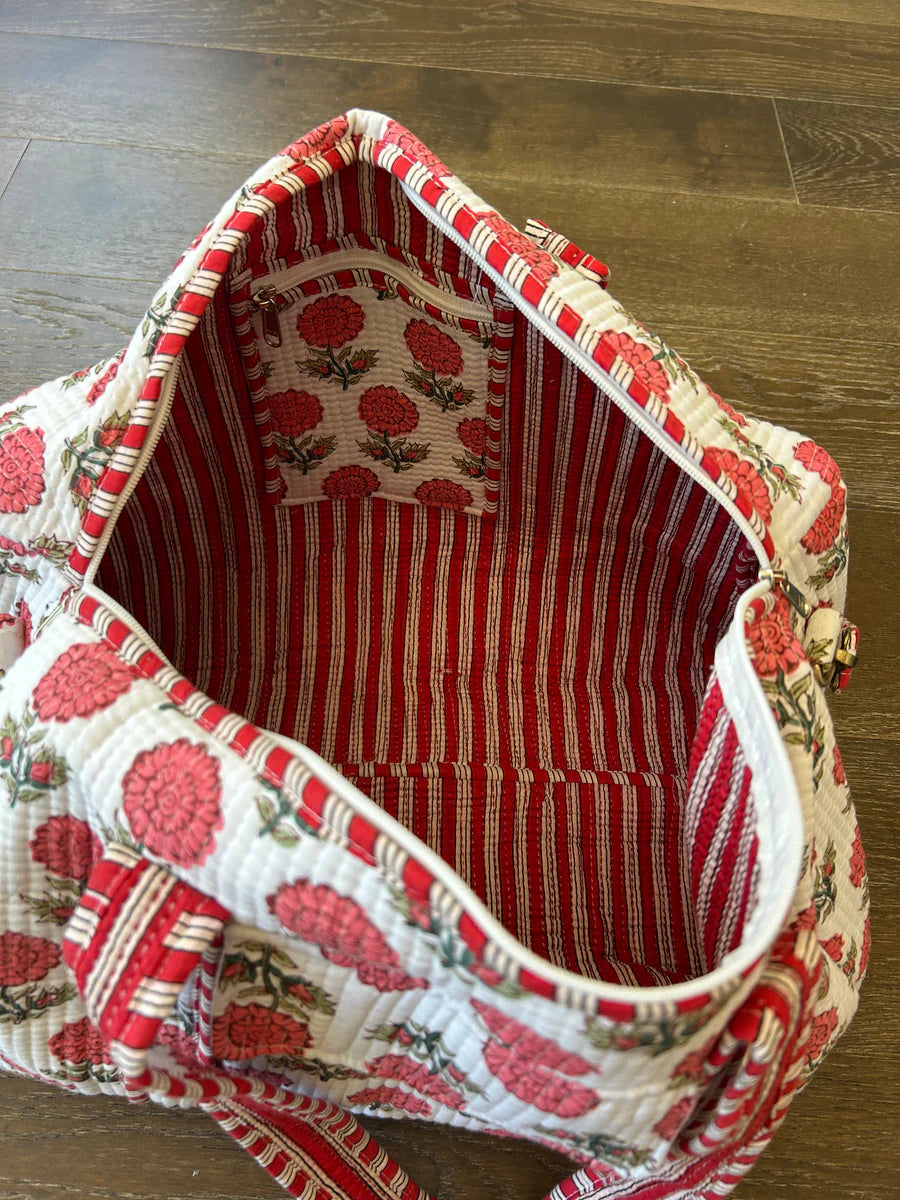 The Poppy Quilted Bags