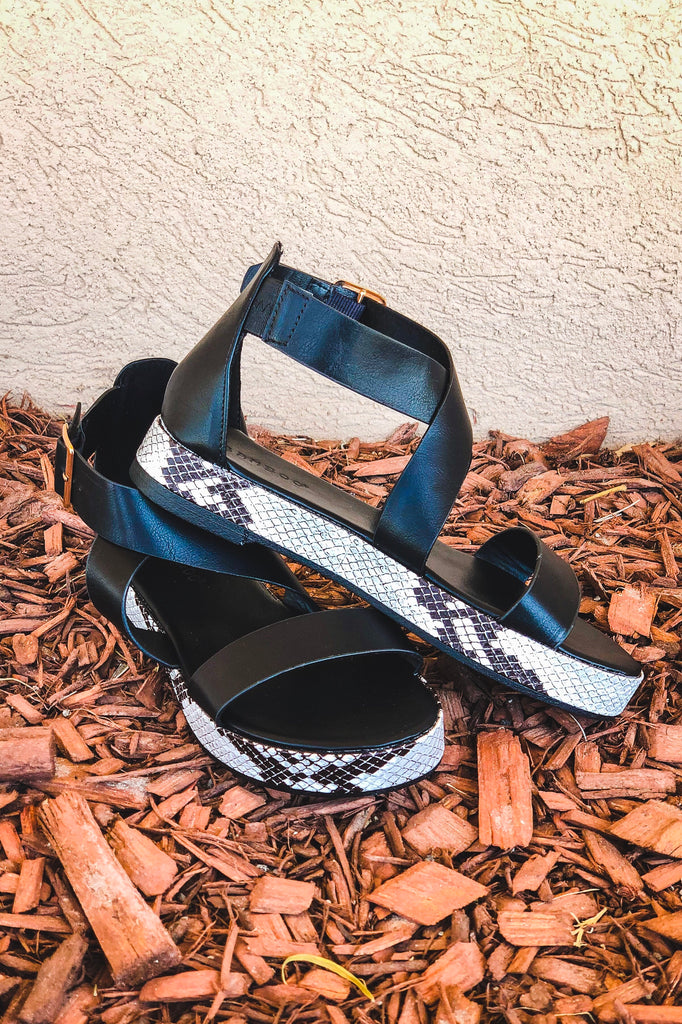 Let's Snake A Deal Sandals