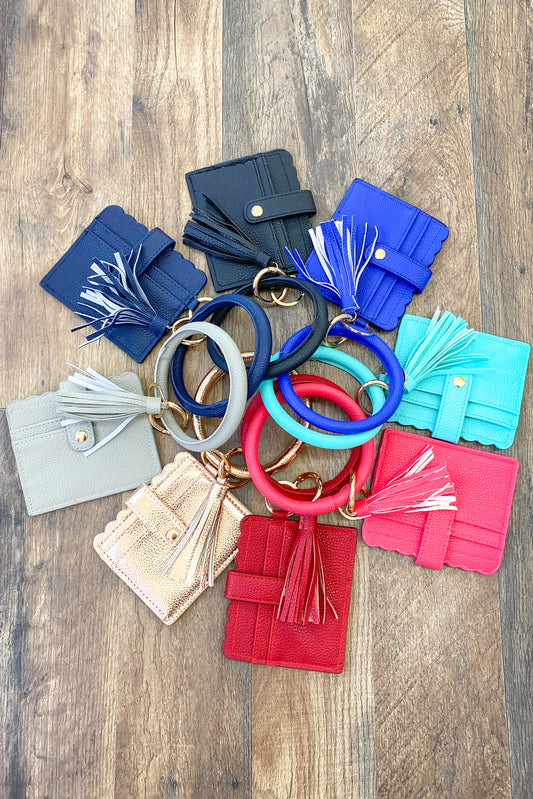 The June Scalloped Cardholder Bangle